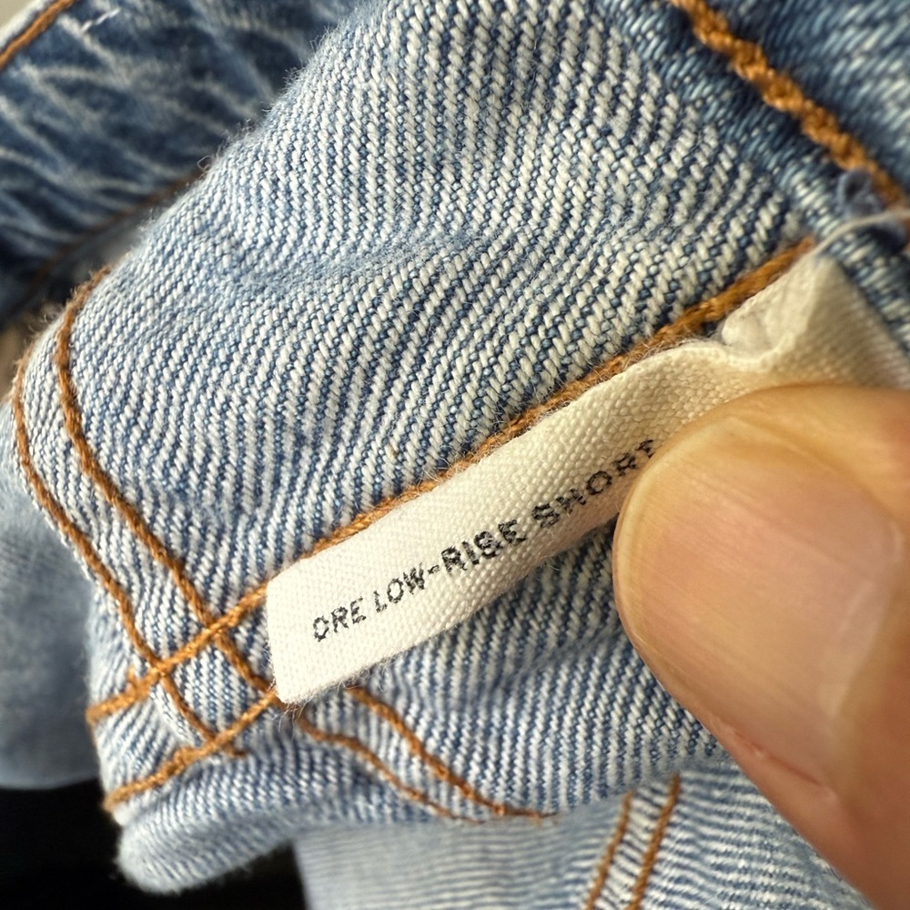 Rag & Bone Dre Low Rise Denim Shorts - Picture 4 of 8